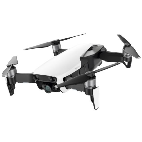 디제이아이 DJI Mavic Air Drone Combo 4K Wi-Fi Quadcopter with Remote Controller Deluxe Bundle with Hard Case, Dual Battery, Landing Pad and 1 Year Warranty Extension (Arctic White)