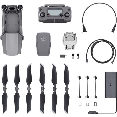 디제이아이 DJI Mavic 2 Zoom Drone Quadcopter 24-48mm Optical Zoom Camera 3-Battery Fly More Kit Combo 128GB Ultimate Bundle