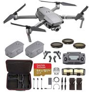 DJI Mavic 2 Zoom Fly Longer Travel Bundle - 2 Batteries, Professional Carrying Case and More