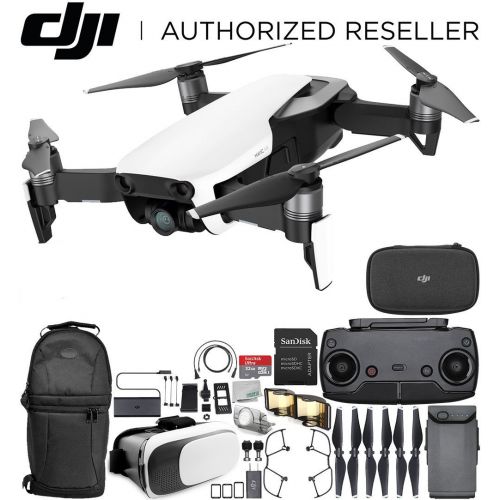 디제이아이 DJI Mavic Air Drone Quadcopter (Arctic White) Starters Bundle