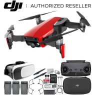 DJI Mavic Air Drone Quadcopter (Flame Red) Virtual Reality Experience Ultimate Bundle