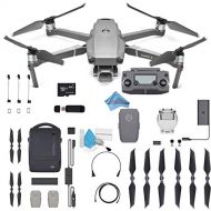 DJI Mavic 2 Pro Drone Quadcopter 24-48mm Optical Zoom Camera Video UAV 12MP 1/2.3 CMOS Sensor (US Version) Flymore Bundle