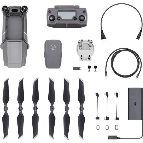 디제이아이 DJI Mavic 2 Zoom Drone Quadcopter with 24-48mm Optical Zoom Camera 4-Battery 128GB Ultimate Bundle