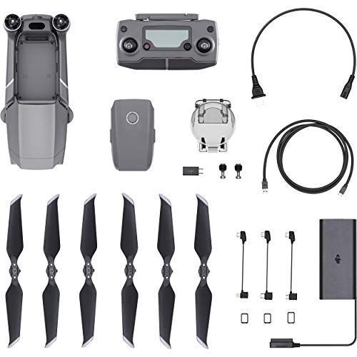 디제이아이 DJI Mavic 2 Zoom Drone Quadcopter with 24-48mm Optical Zoom Camera with Fly More KIT 64GB Ultimate Bundle with 1-Year Extended Warranty