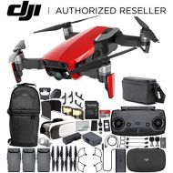 DJI Mavic Air Drone Quadcopter FLY MORE COMBO (Flame Red) EVERYTHING YOU NEED Bundle