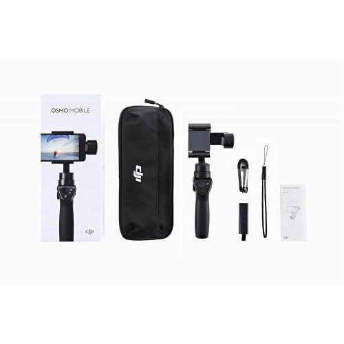 디제이아이 DJI New OSMO Mobile Handheld Stabilized Gimbal With OSMO Base Bundle