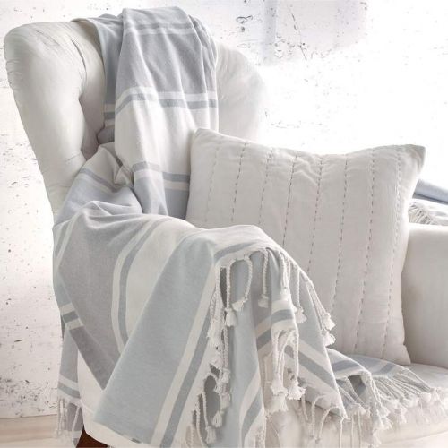  DKNY Donna Karan New York Pure Stripe Blanket