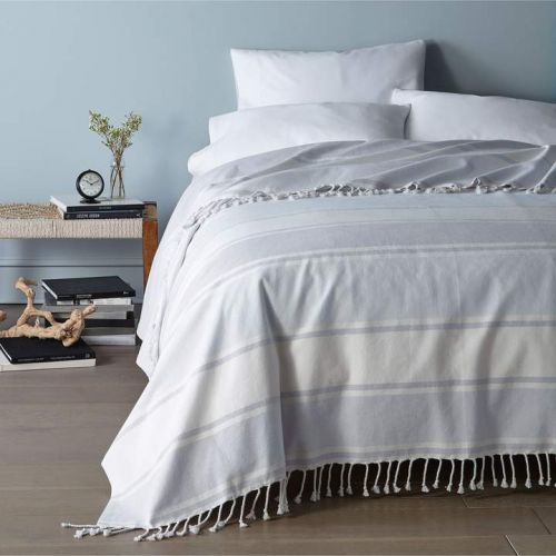  DKNY Donna Karan New York Pure Stripe Blanket