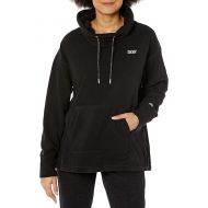 DKNY Women's Polar Fleece Funnel Neck Pullover Jacket