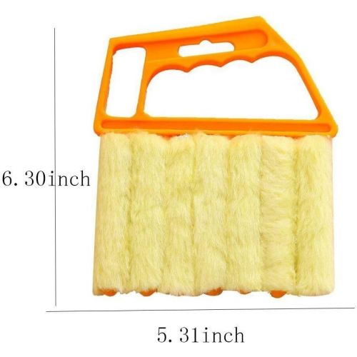  D&L Blind Cleaner Tool, Mini Hand-held Cleaner,Mini-Blind Cleaner,Dirt Clean Cleaner,Venetian Blind Brush Window Air Conditioner Duster Cleaner