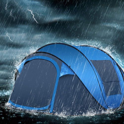  DLLZq Automatic Pop Up Tent，Outdoor Camping Waterproof and UV Protection Beach Breathable Fishing Picnic 3-4 Person,Green