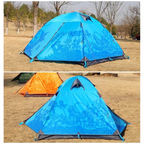  DLLzq Outdoor Automatisches Pop Up Zelt Camping 1-2 Person Atmungsaktive Wasserdichte Schatten Fuer Garten Angeln Picknick