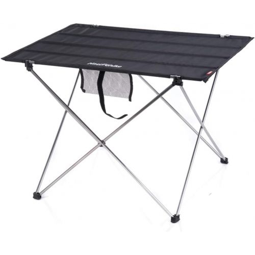  DLT Outdoor Portable Folding Nylon Picnic Tables, Ultralight Aluminum Frame Rectangle Camping Table Carry Bag, Desktop Can Be Spliced, Prefect for BBQ, Cooking, Beach Use (Color :