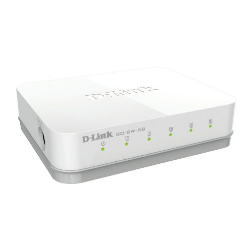  D-Link GO-SW-5G 5-Port Gigabit Unmanaged Desktop Switch