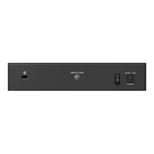  D-Link DGS-1008P 8-Port Gigabit Metal Desktop Switch with 4 PoE Ports - 8 Ports - 4 x POE - 4 x RJ-45 - 101001000Base-T - Desktop