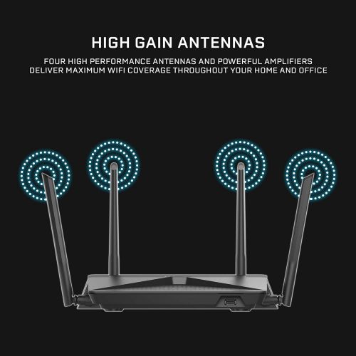  [아마존 핫딜] D-Link Exo Wifi Router AC2600 MU-Mimo  4K Streaming and Gaming with USB Ports, 4x4 Dual Band Wireless Router (DIR-882-US)