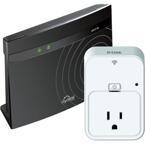  D-Link AC750 Wi-Fi Dual Band Router with Wi-Fi Smart Plug