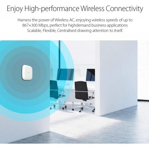  D-Link Systems Wireless AC1200 Simultaneous Dual Band Gigabit PoE Access Point (DAP-2660)