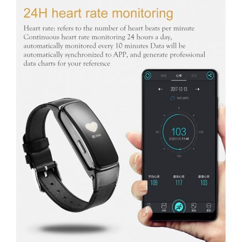  DMCE SLOOG Smart Watch/Fitness Tracker with Heart Rate & Blood Pressure & Sleep Monitor for iOS & Android/Waterproof Calorie & Step Counter for Women Kids Girls