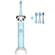 DMIZ Electric Toothbrush,Sonic Toothbrush with 2 Replaceable Brush Heads,One-Button Control,Low Noise,Inductive Charging,IPX7 Waterproof,Dupont Soft Brush,31000 Vibrations,for Chil