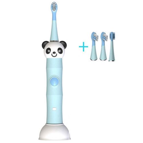  DMIZ Electric Toothbrush,Sonic Toothbrush with 2 Replaceable Brush Heads,One-Button Control,Low Noise,Inductive Charging,IPX7 Waterproof,Dupont Soft Brush,31000 Vibrations,for Chil