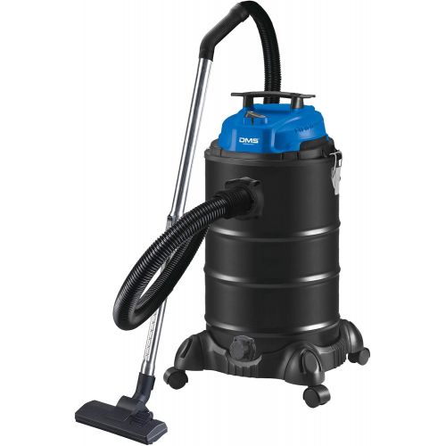  DMS 4in1 Industriestaubsauger 1800 Watt Nass Asche Trocken Sauger beutellos 30 Liter Staubsauger Metall, Aschesauger, Mehrzwecksauger, Wasser-Staubsauger beutellos, Blasfunktion N