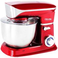 [아마존베스트]Food Processor Mixing Machine Kneading Machine Dough Kneader Stainless Steel Bowl Splash Guard 6 Level Speed 6 L, 1900 Watt Max. DMS