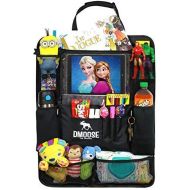 DMoose Car Backseat Organizer with Tablet Holder for Kids and Toddlers (24 x 19) Large  Insulated...