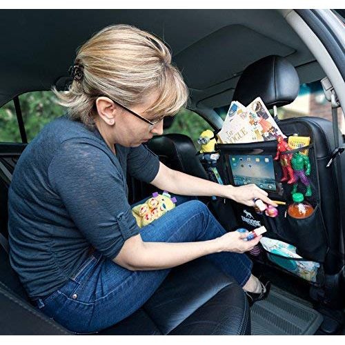  DMoose Car Backseat Organizer with Tablet Holder for Kids and Toddlers (24 x 19) Large  Insulated...