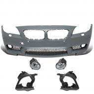 DNA Motoring BUMP-F-F10-M5 M5 Style Front Bumper+PDC+Fog Light [for 11-16 BMW 5-Series F10]