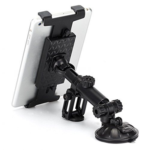  DNRPrime Universal Car Dashboard Mount Suction High Quality Tablet Holder for Amazon Fire HD 8 - Amazon Fire Kids Edition - Amazon Kindle - Amazon Kindle DX