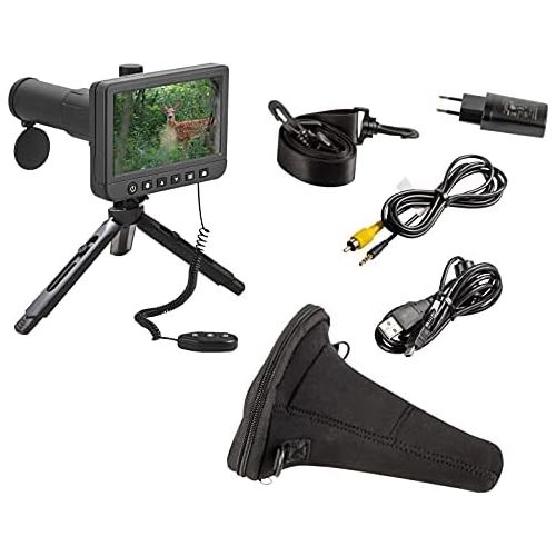  [아마존베스트]dnt DigiTele PRO Digital Telescope for Watching and Recording Animals or Sports Events from Long Distance DNT00009 Black