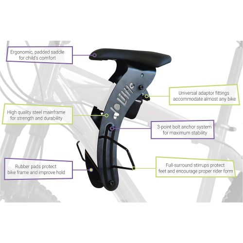  DO LITTLE Universal Kids Front Facing Bike Seat Attachment