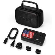 [아마존베스트]DOACE X11 2200W Travel Voltage Converter for Hair Dryer Straightener Curling Iron, 10A Travel Power Adapter with 2.4A 4-Port USB and UK/AU/EU/US Plug Wall Chargers for Cell Phone C