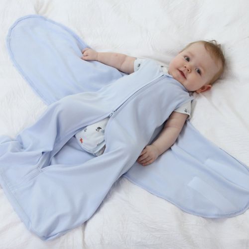  DOESLOOK Swaddle Blanket, Adjustable Infant Baby Wrap Baby Swaddling Wrap Blankets Soft Cotton (09)