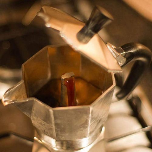  DOITOOL Mocha Pot Stovetop Espresso Maker 9- Cup Latte Mocha Coffee Pot for Home Office
