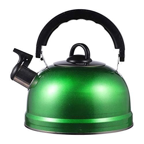  DOITOOL Whistling Stovetop Tea Kettle, Stainless Steel Tea Kettle for Stove Top With Quality Plastic Handle, Food Grade Stove Top Teapot Kettle, 1.2L