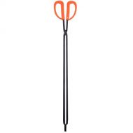 DOITOOL Charcoal Tong Fireplace Tong Heavy Duty Log Tweezers Barbecue Charcoal Clip Indoor Firewood Tongs Wrought Iron Log Claw Grabber for Wood Stove Indoor Outdoor Use