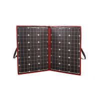 DOKIO 100 Watts 12 Volts Monocrystalline Foldable Solar Panel with Charge Controller