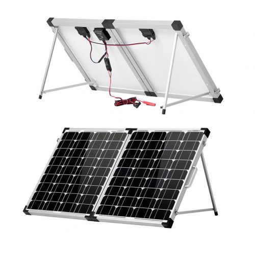  DOKIO 100w(50x2) 12v Monocrystalline Foldable Solar Panel