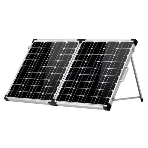  DOKIO 100w(50x2) 12v Monocrystalline Foldable Solar Panel