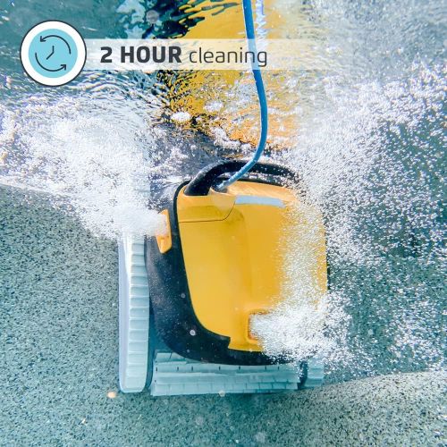  [무료배송]돌핀 트리톤 수영장 청소기 로봇청소기 Dolphin Triton PS Automatic Robotic Pool Cleaner with Extra-Large Filter Basket and Superior Scrubbing Power, Ideal for In-ground Swimming Pools up to 50 Feet.