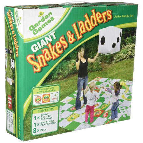  DOM Dom CE507 Giant Snakes and Ladders Game, 10 x 10 Size