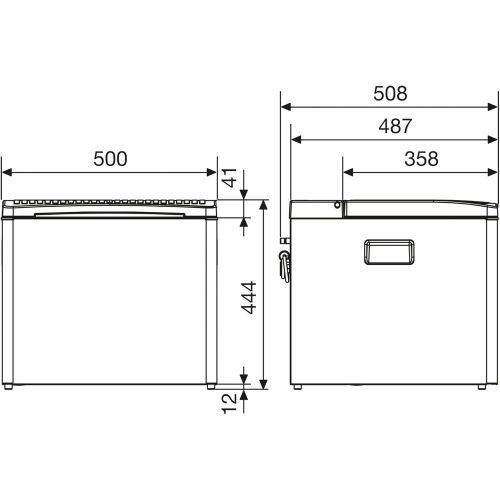  [아마존 핫딜]  [아마존핫딜]DOMETIC Dometic CombiCool RC 1200 EGP - lautlose, elektrische Absorber-Kuehlbox mit Gas-Anschluss 50 mbar, 40 Liter, 12 V und 230 V fuer Auto, Lkw und Steckdose