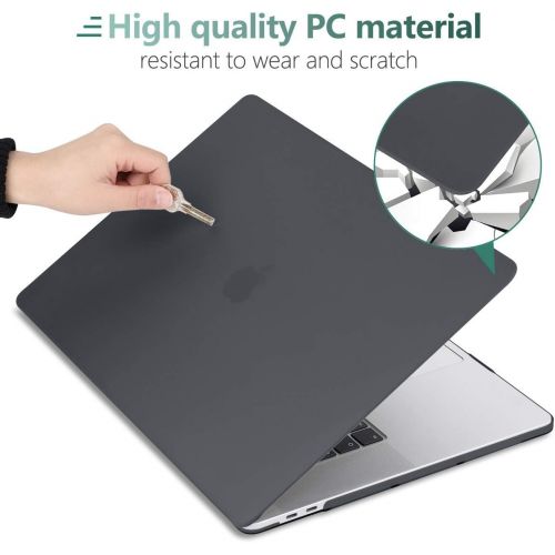  [아마존베스트]Dongke MacBook Pro 13 inch Case 2020 Release Model M1 A2338 A2251 A2289, Plastic Hard Shell Case & Keyboard Cover Only Compatible with MacBook Pro 13 2020 Touch Bar Fits Touch ID,