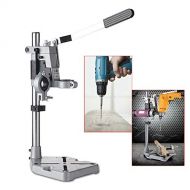 [아마존베스트]DONSU Adjustable Bench Clamp Drill Press Stand for Drill Workbench Repair Tool Universal Bench Clamp Support Tool, Drill Press Table, Drill Stand for Hand Drill Double Hole Aluminum Heav