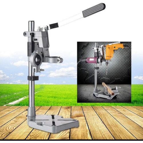  [아마존베스트]DONSU Adjustable Bench Clamp Drill Press Stand for Drill Workbench Repair Tool Universal Bench Clamp Support Tool, Drill Press Table, Drill Stand for Hand Drill Double Hole Aluminum Heav