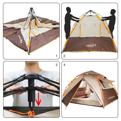  DOOK Beach Tent Super Beach Umbrella Outdoor Sun Shelter Cabana Automatic Pop Up UPF 50 Sun Shade Portable Camping Fishing Hiking Canopy Easy Setup