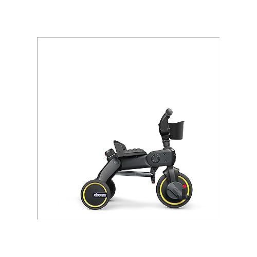  Doona Liki Trike S3, Greyhound - 5-in-1 Compact, Foldable Tricycle - Suitable for Toddlers 10 to 36 Months