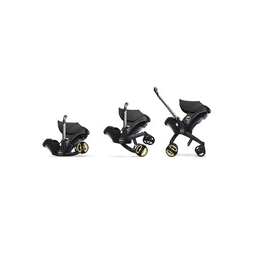  Doona Car Seat & Stroller, Nitro Black - All-in-One Travel System